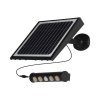 Projektor solarny 8W LED czarny 8w1 czujnik ruchu IP65 V-TAC VT-11108 4000K 950lm